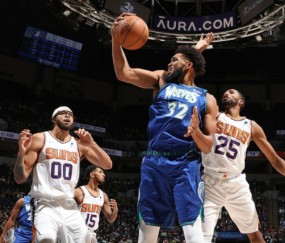 nba下注平台- 爱德华兹36分,森林狼克太阳  